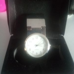 A clip on watch